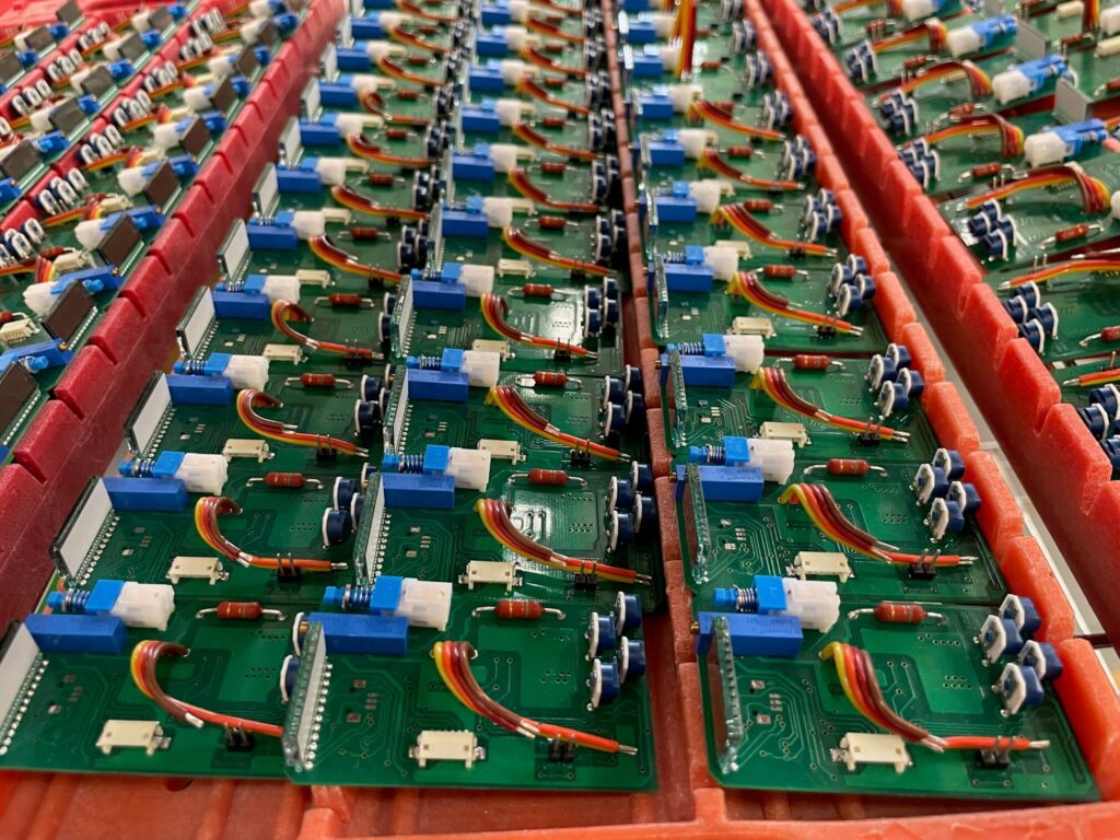 custom PCB assembly for box builds made in Phoenix, AZ, USA.