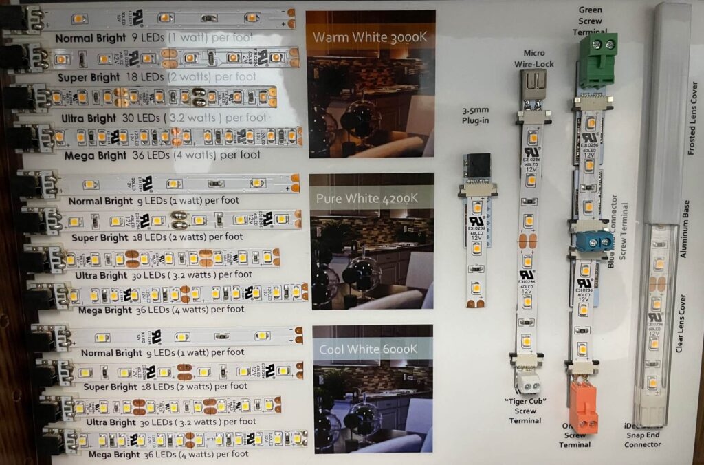 flexible custom LED strips